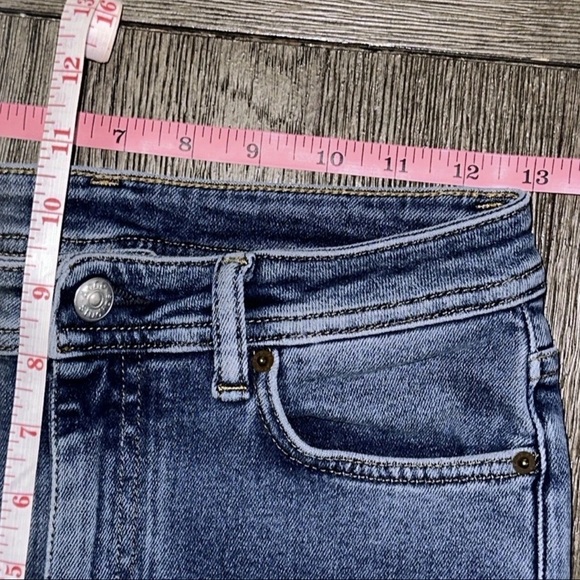 Acne Studio Peg Mid Blue Jeans - Picture 9 of 9